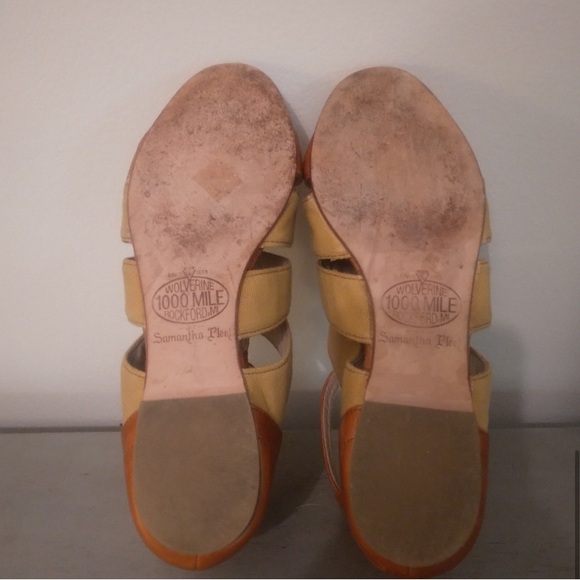 Samantha Pleet 1000 Mile Wolverine Sz 7 Digby
Gladiator Tan Leather Sandal Shoes - Picture 2 of 14